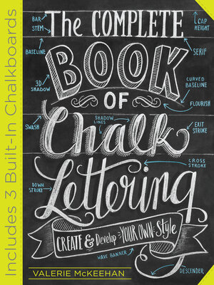 cover image of The Complete Book of Chalk Lettering